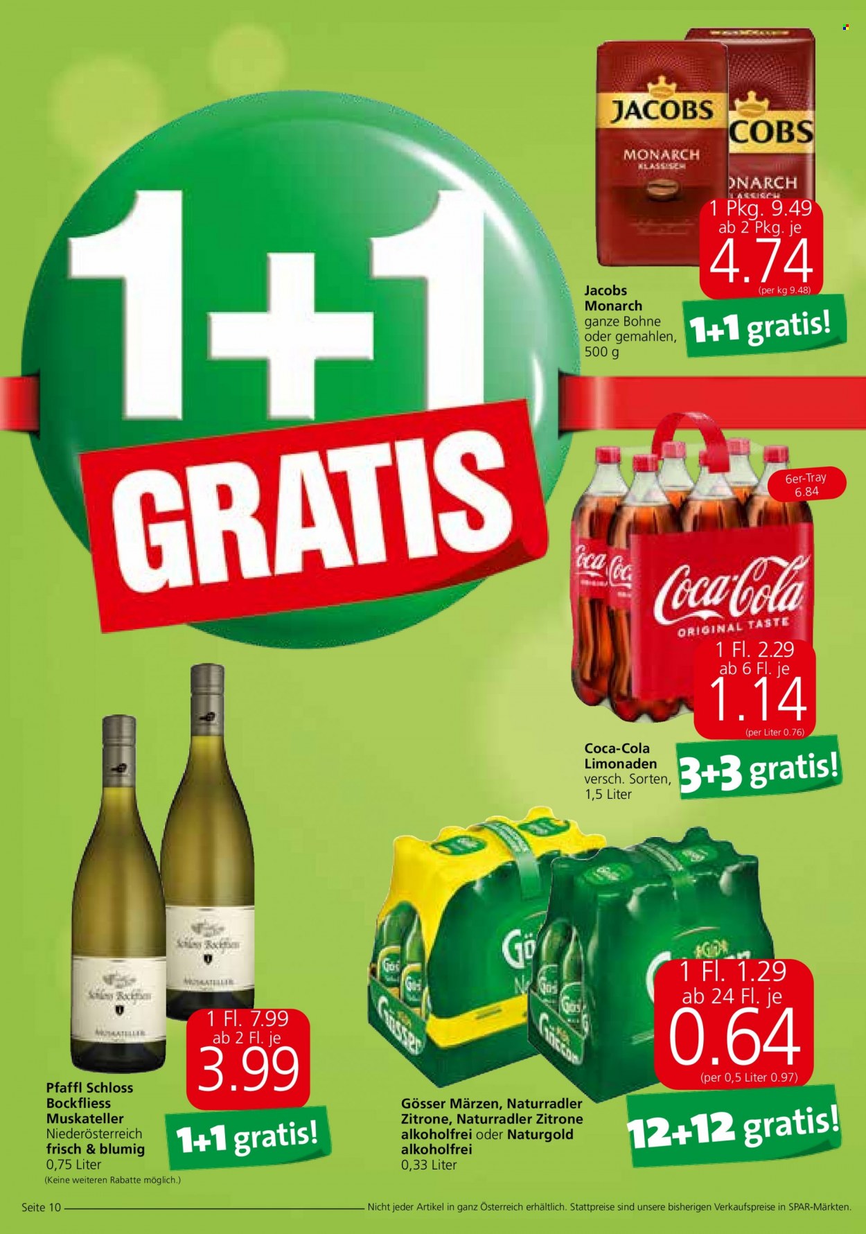 Angebote INTERSPAR - 27.7.2023 - 2.8.2023. Seite 10