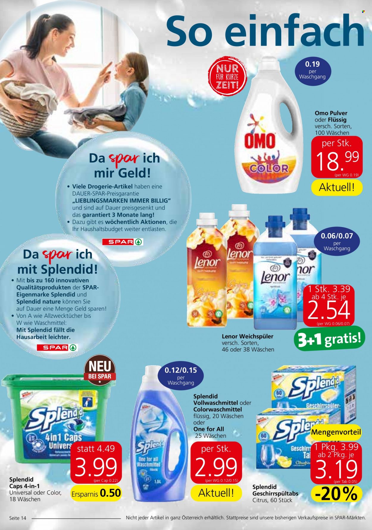 Angebote INTERSPAR - 27.7.2023 - 2.8.2023. Seite 14