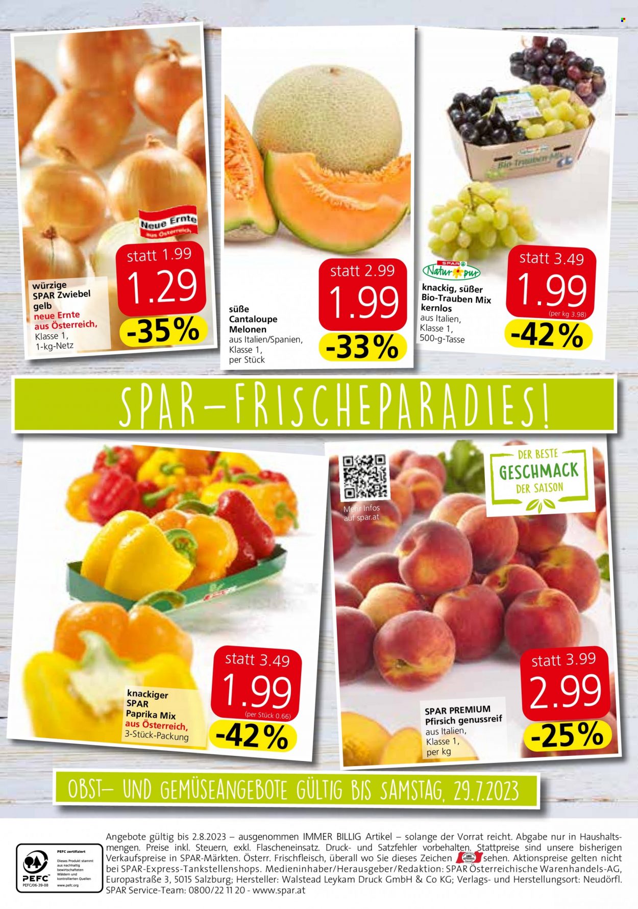 Angebote INTERSPAR - 27.7.2023 - 2.8.2023. Seite 16