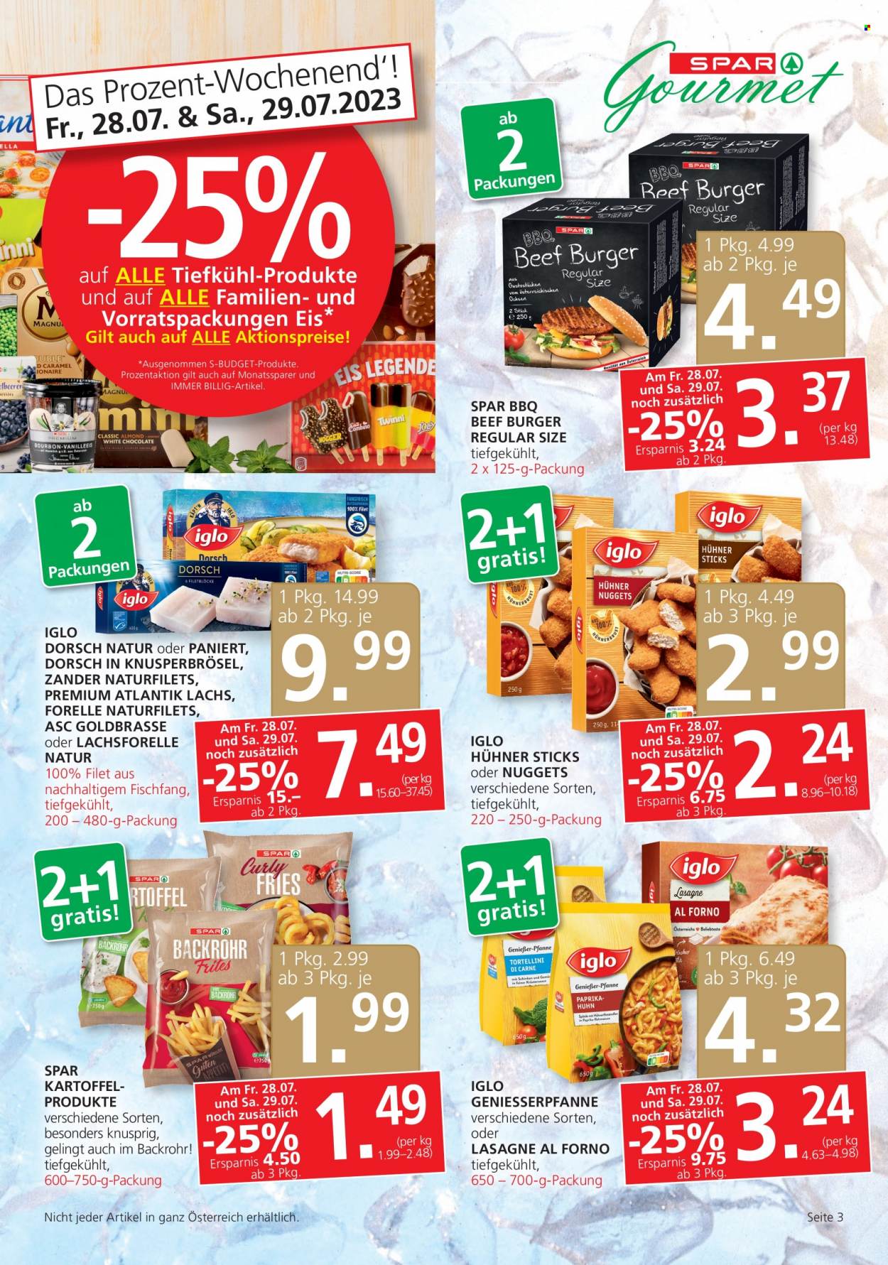 Angebote SPAR - 27.7.2023 - 2.8.2023. Seite 3