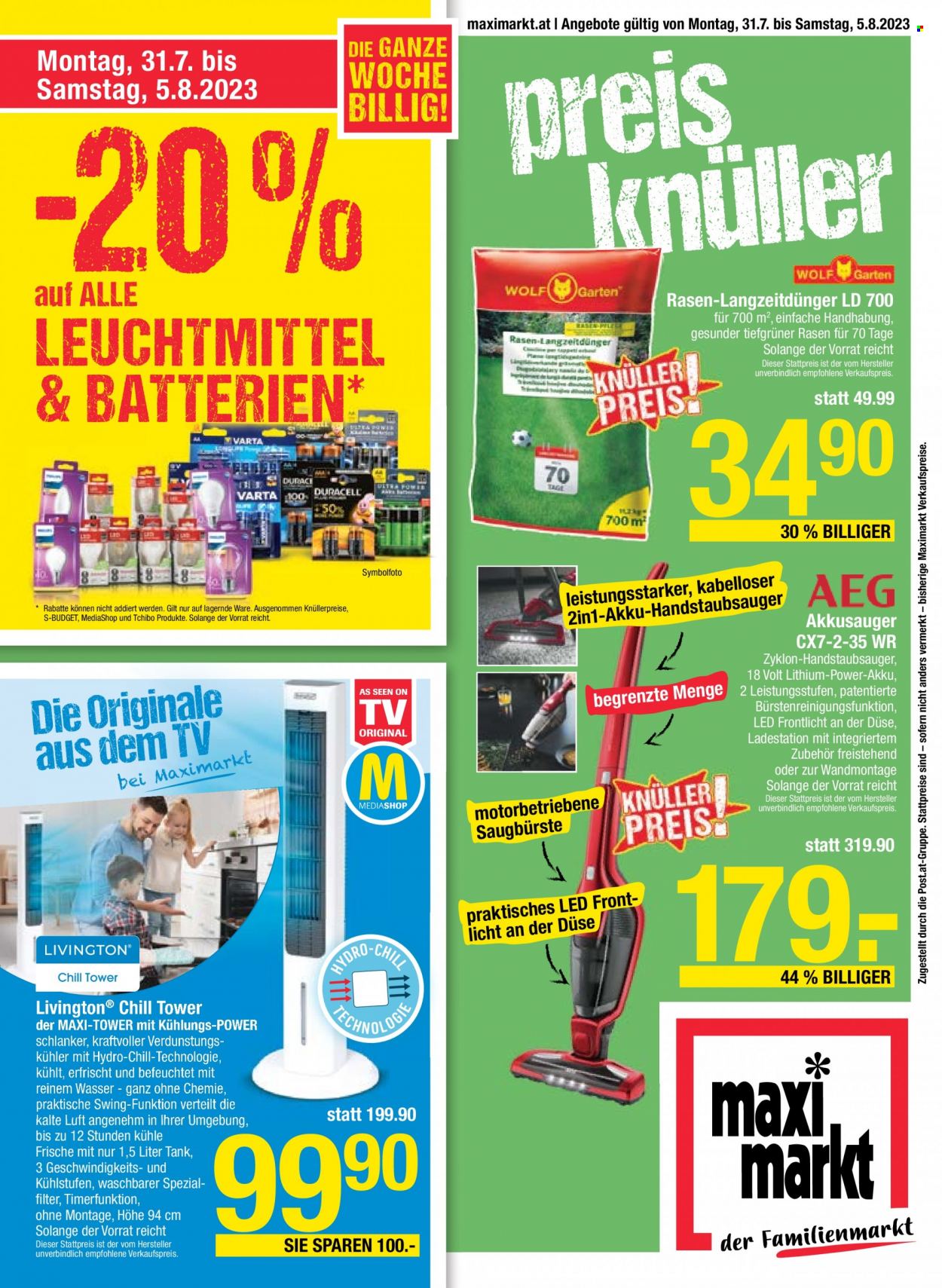Angebote Maximarkt - 31.7.2023 - 5.8.2023. Seite 15