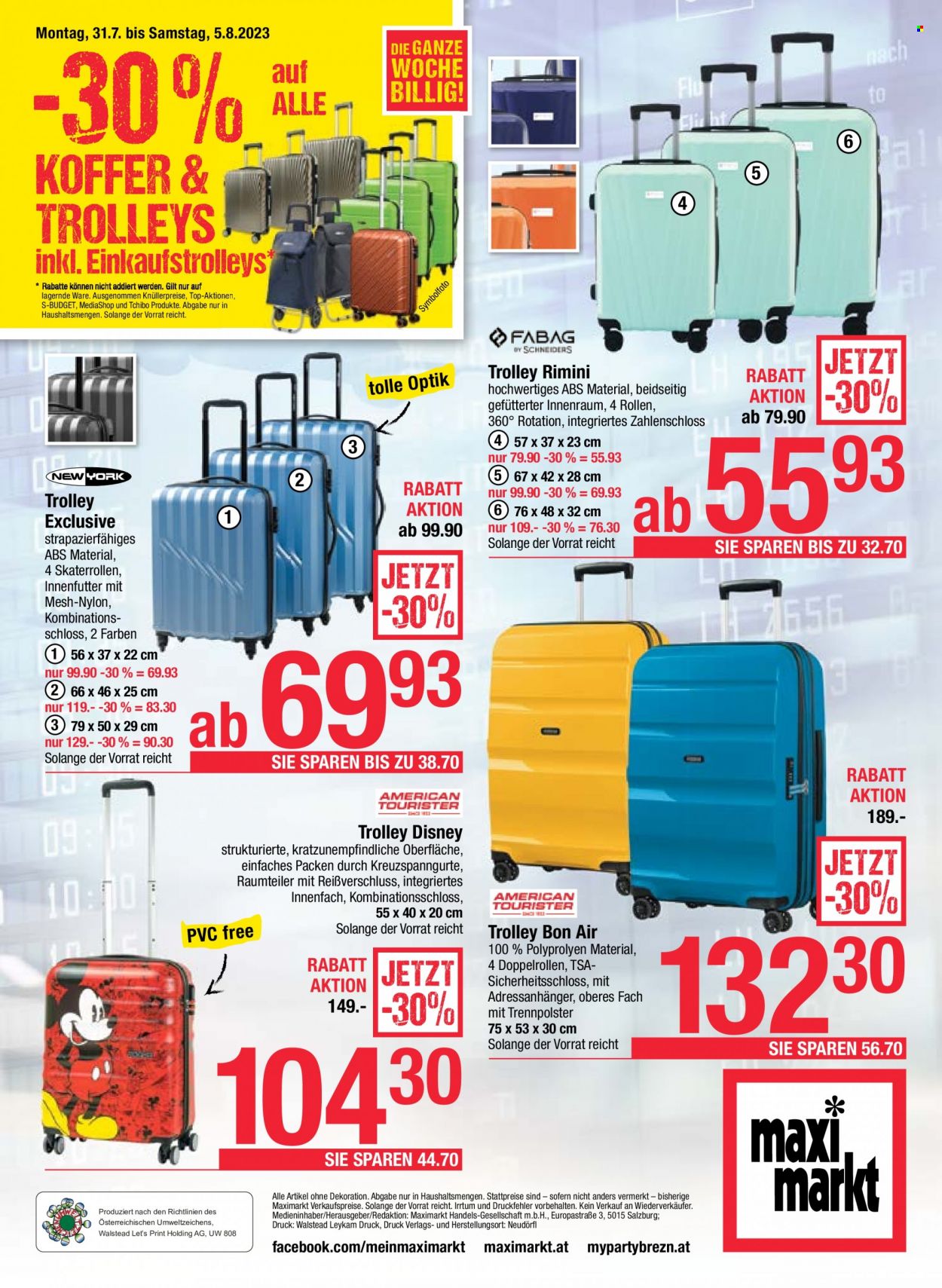 Angebote Maximarkt - 31.7.2023 - 5.8.2023. Seite 20