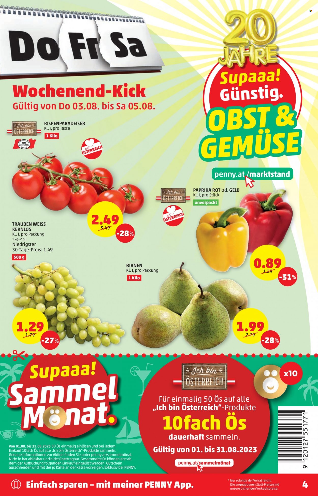 Angebote Penny - 3.8.2023 - 9.8.2023. Seite 4