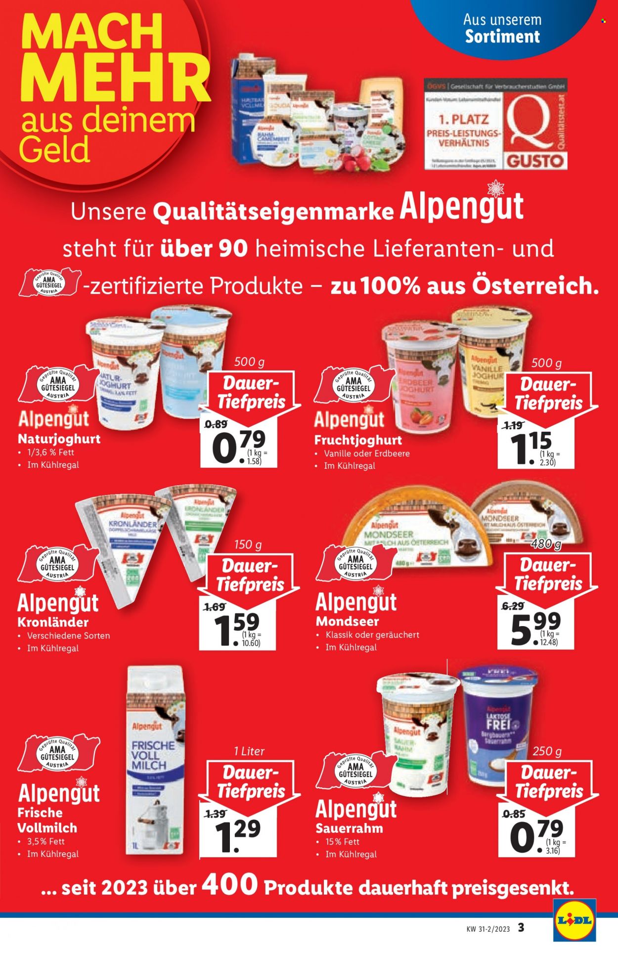 Angebote Lidl - 3.8.2023 - 9.8.2023. Seite 3