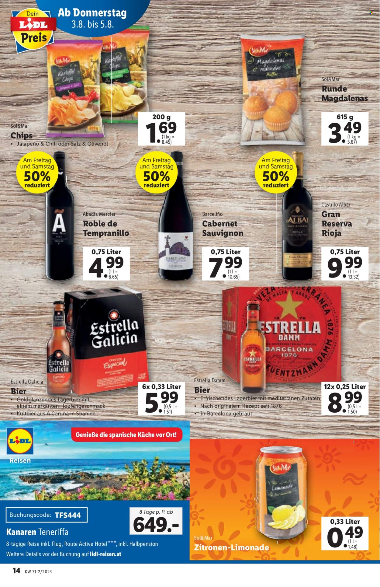 Angebote Lidl - 3.8.2023 - 9.8.2023. Seite 14