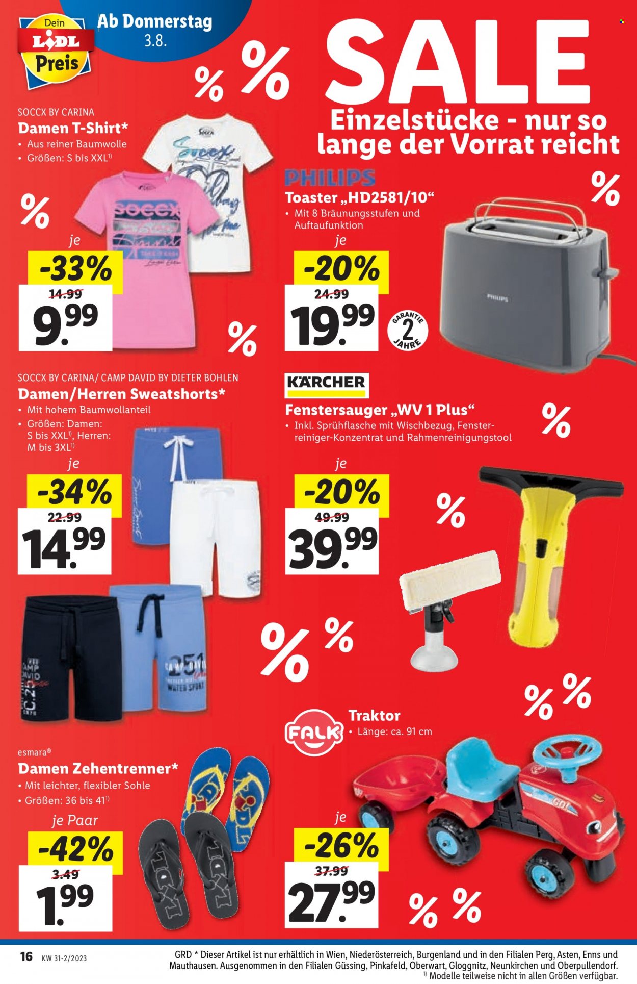 Angebote Lidl - 3.8.2023 - 9.8.2023. Seite 16
