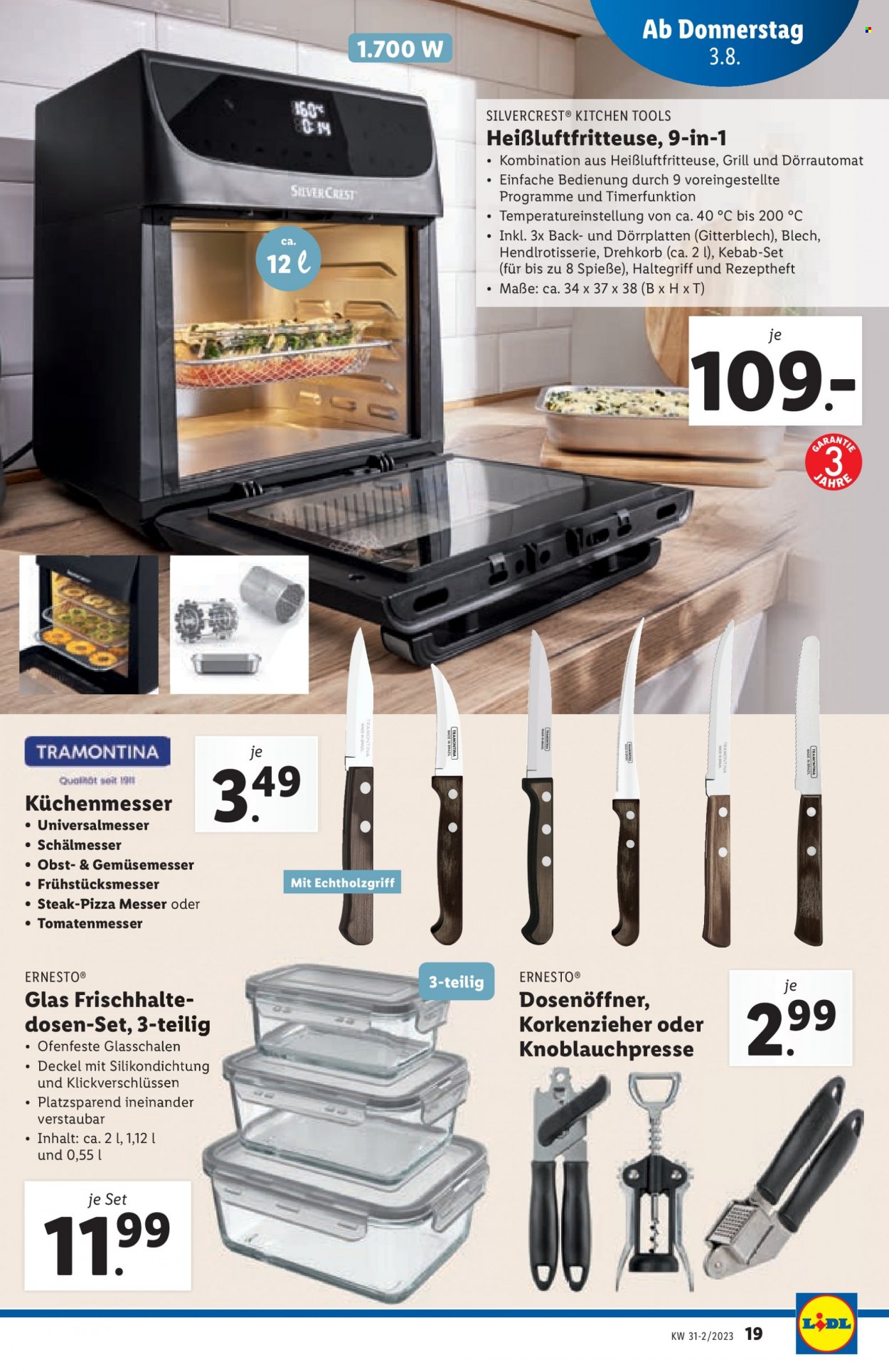 Angebote Lidl - 3.8.2023 - 9.8.2023. Seite 19