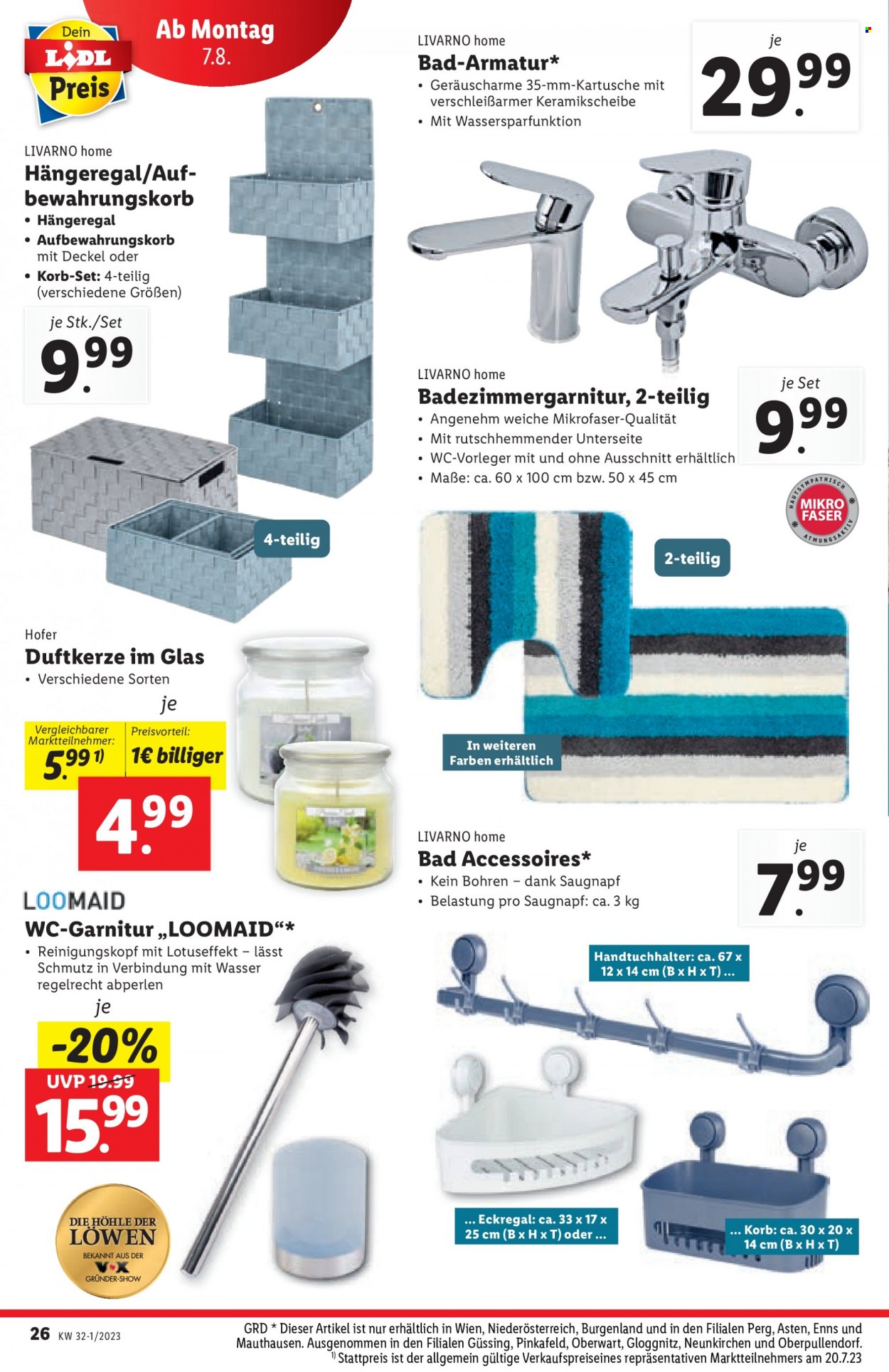 Angebote Lidl - 3.8.2023 - 9.8.2023. Seite 26