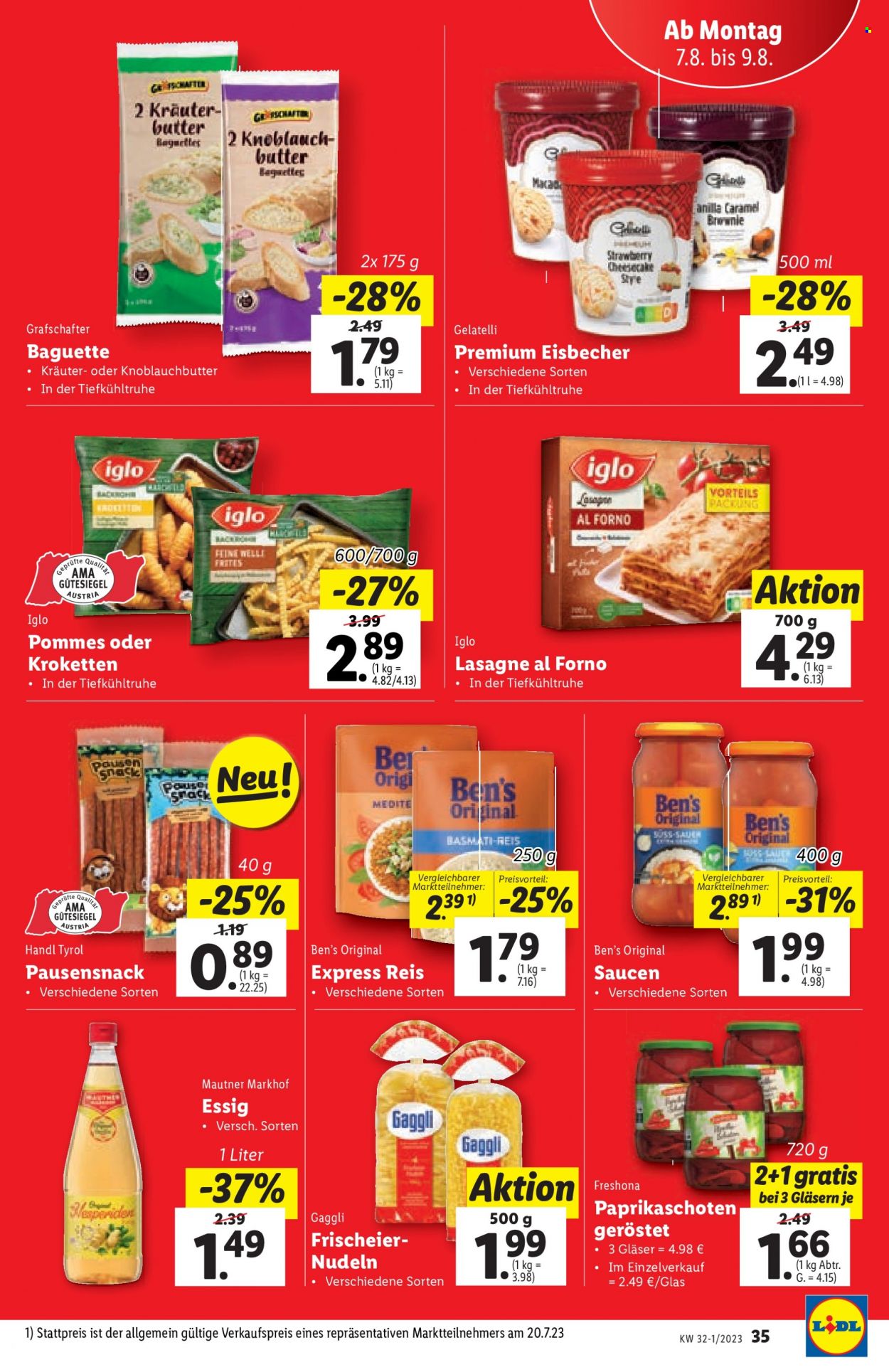 Angebote Lidl - 3.8.2023 - 9.8.2023. Seite 35