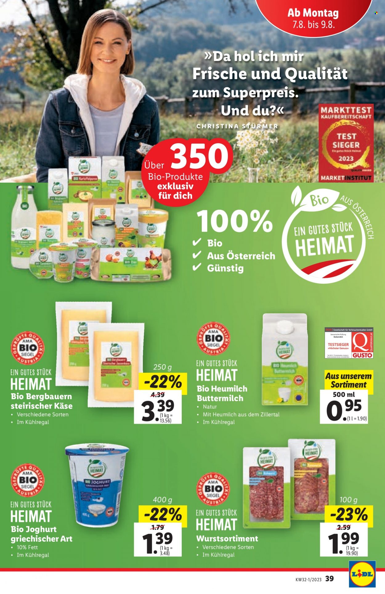 Angebote Lidl - 3.8.2023 - 9.8.2023. Seite 39