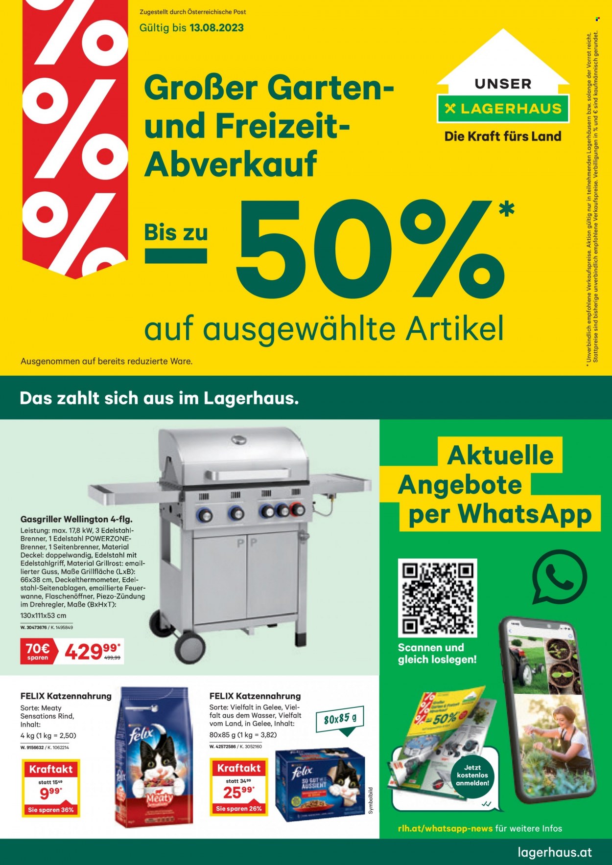 Angebote Lagerhaus - 2.8.2023 - 13.8.2023. Seite 1