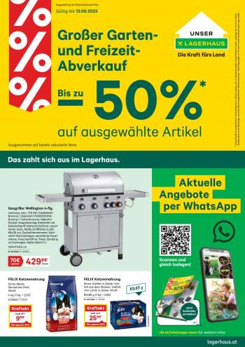 Angebote Lagerhaus - 2.8.2023 - 13.8.2023.
