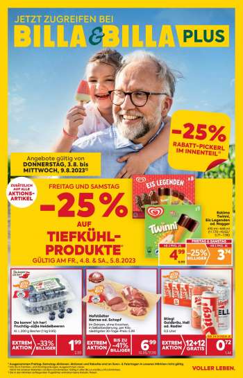 Angebote Billa - 3.8.2023 - 9.8.2023.