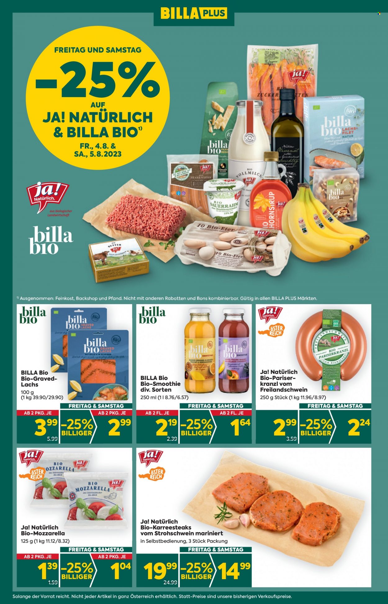 Angebote Billa Plus - 3.8.2023 - 9.8.2023. Seite 2