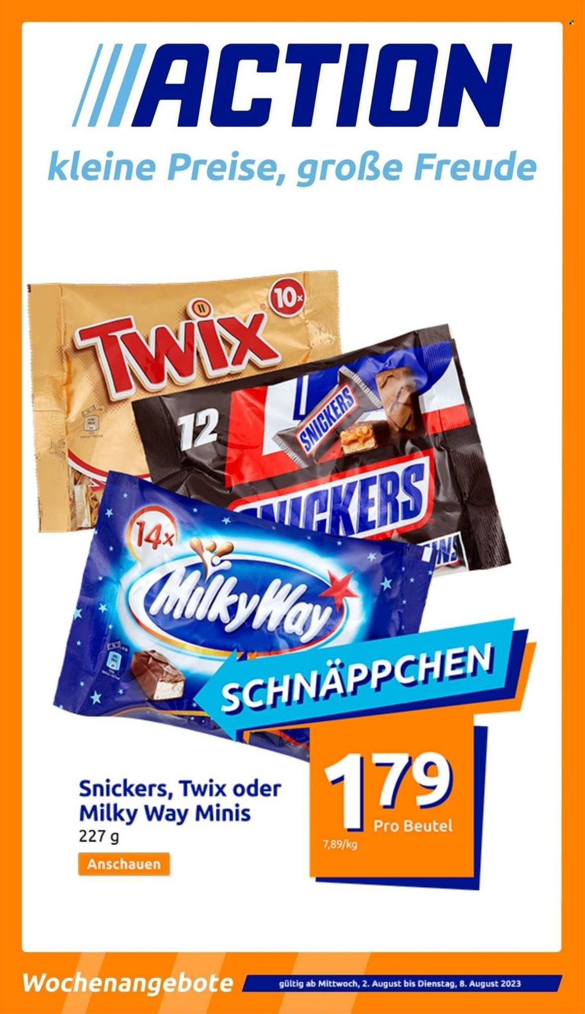 Angebote Action - 2.8.2023 - 8.8.2023. Seite 1