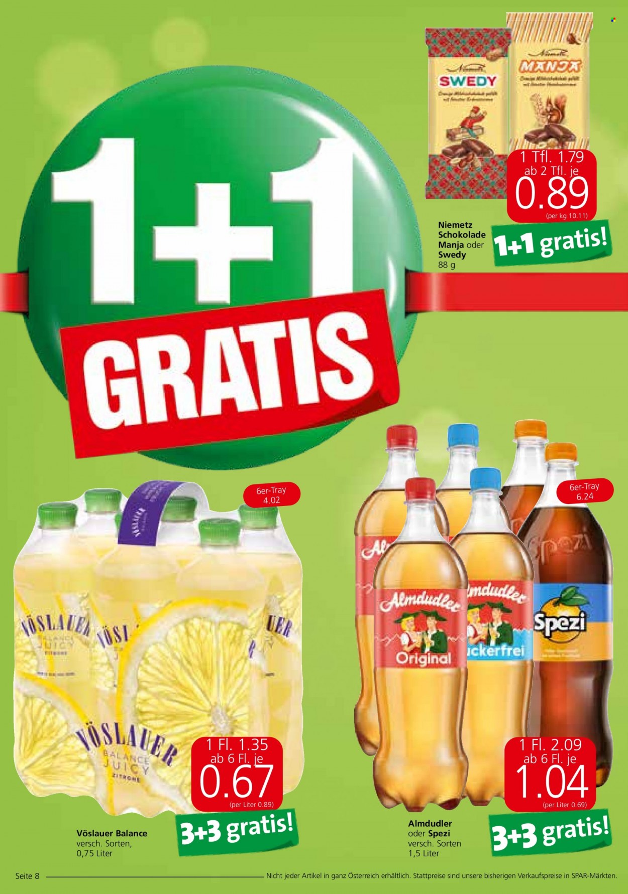 Angebote INTERSPAR - 3.8.2023 - 16.8.2023. Seite 8