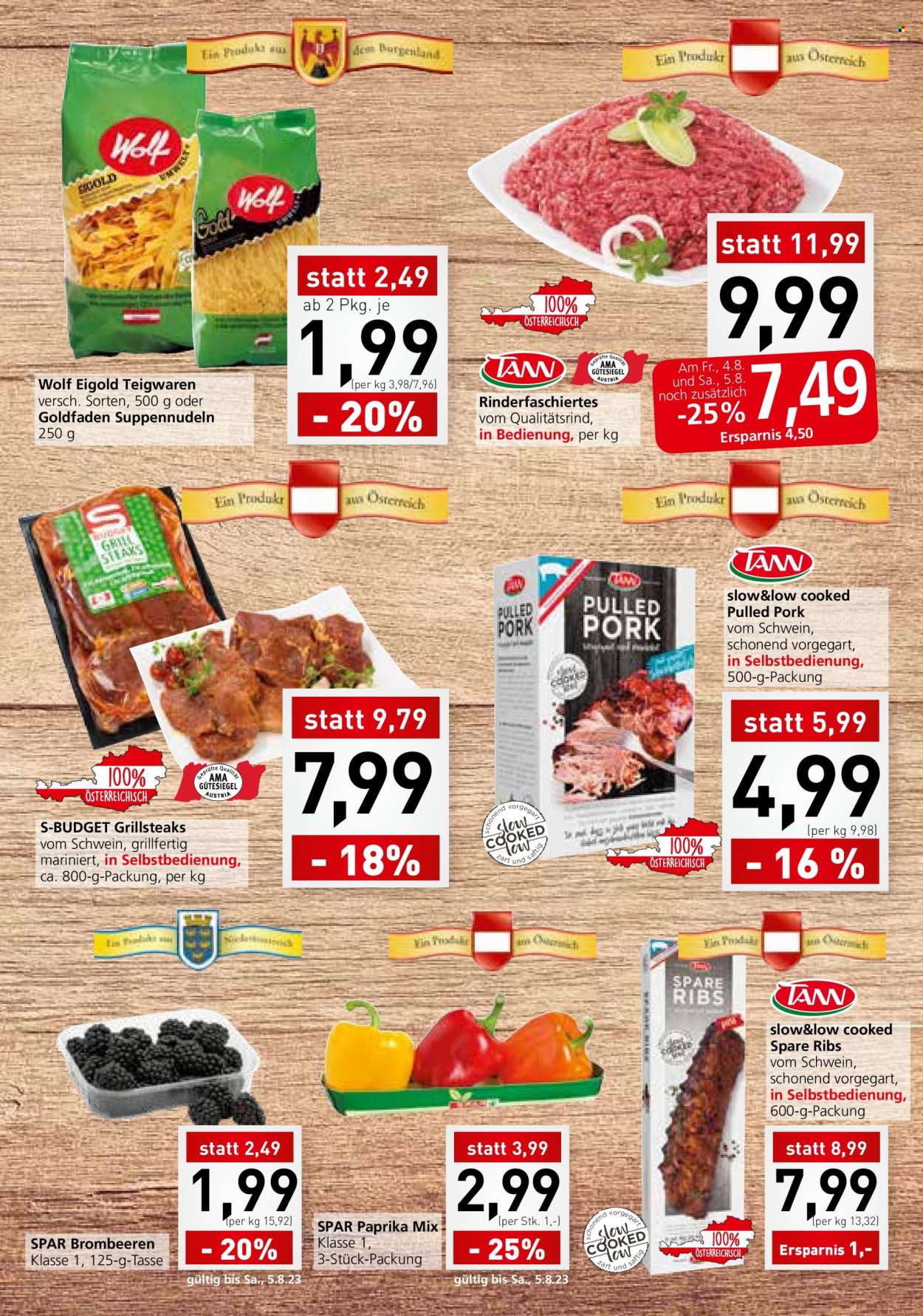 Angebote INTERSPAR - 3.8.2023 - 16.8.2023. Seite 11