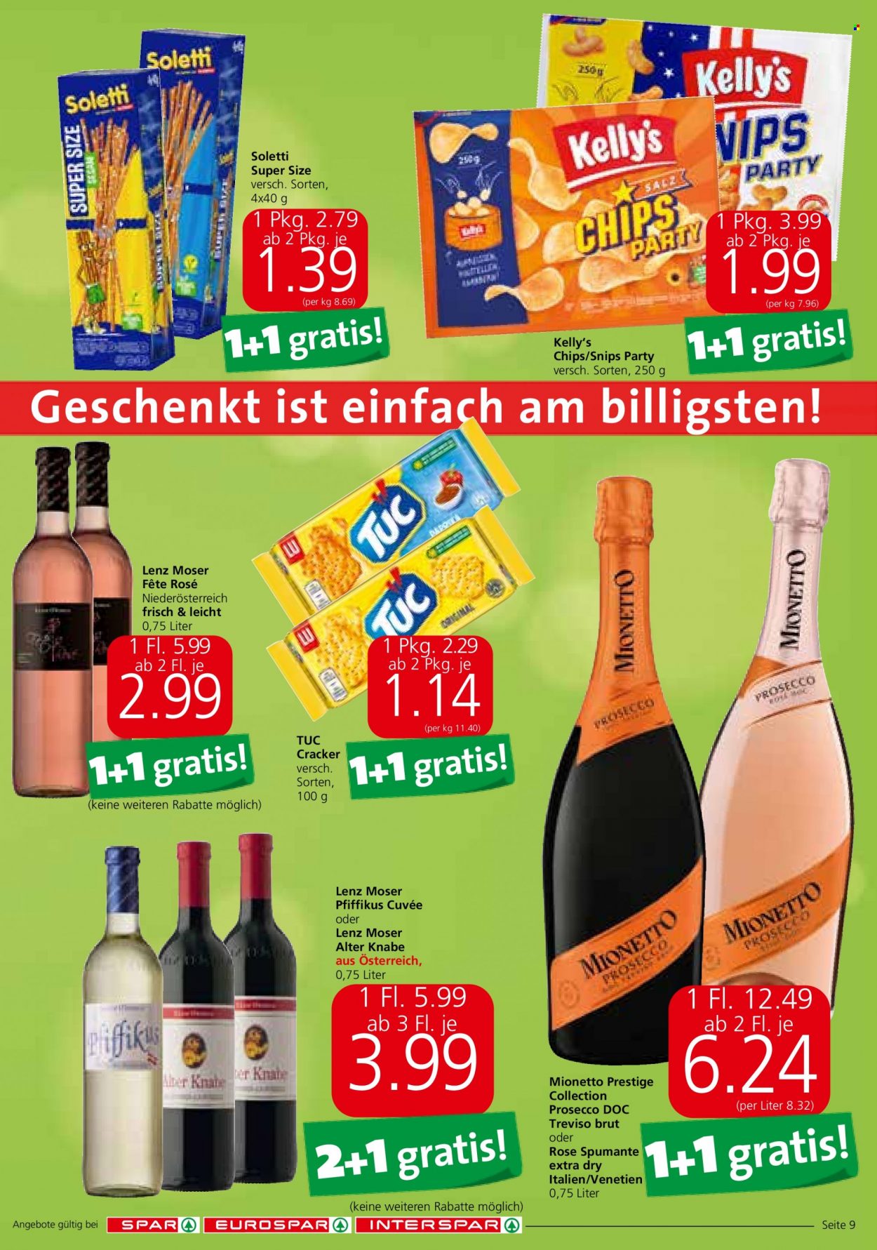 Angebote EUROSPAR - 3.8.2023 - 16.8.2023. Seite 9