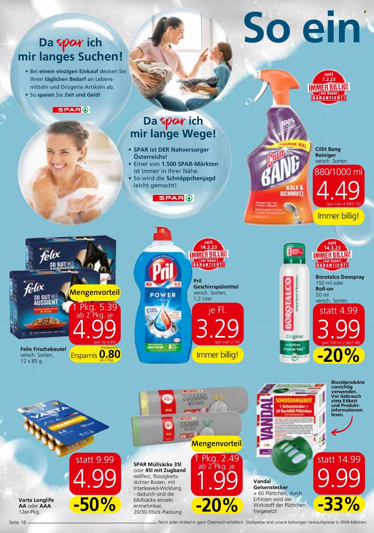 Angebote EUROSPAR - 3.8.2023 - 16.8.2023. Seite 18