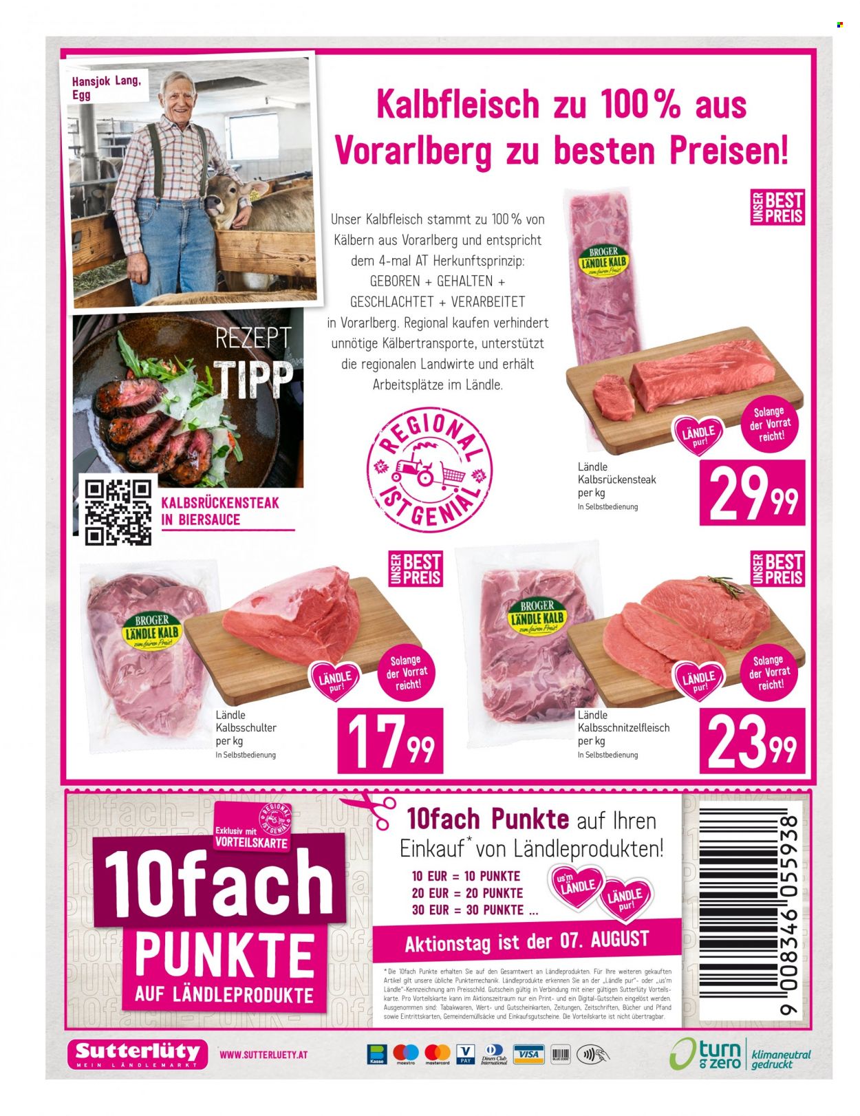 Angebote Sutterlüty - 3.8.2023 - 9.8.2023. Seite 16