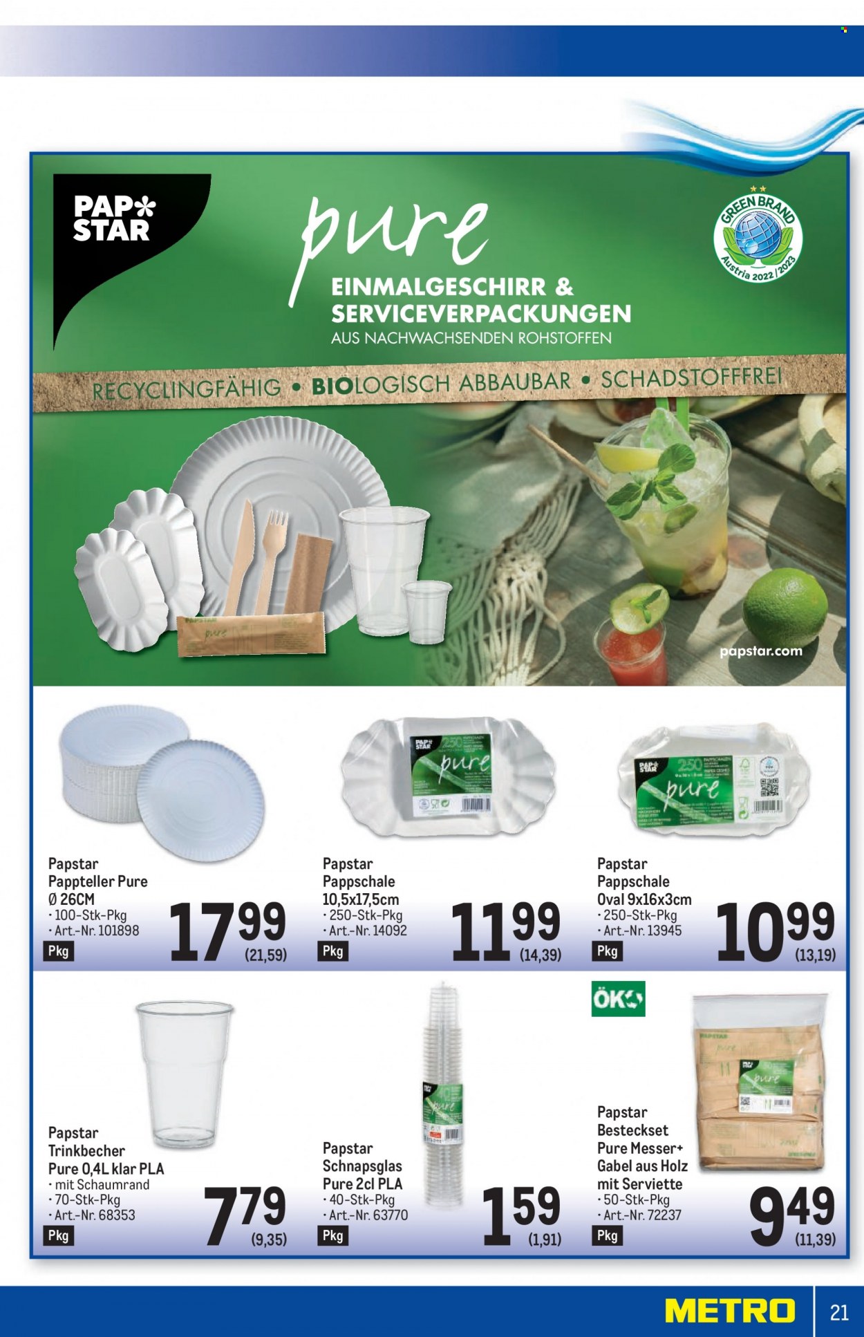 Angebote Metro - 10.8.2023 - 23.8.2023. Seite 21