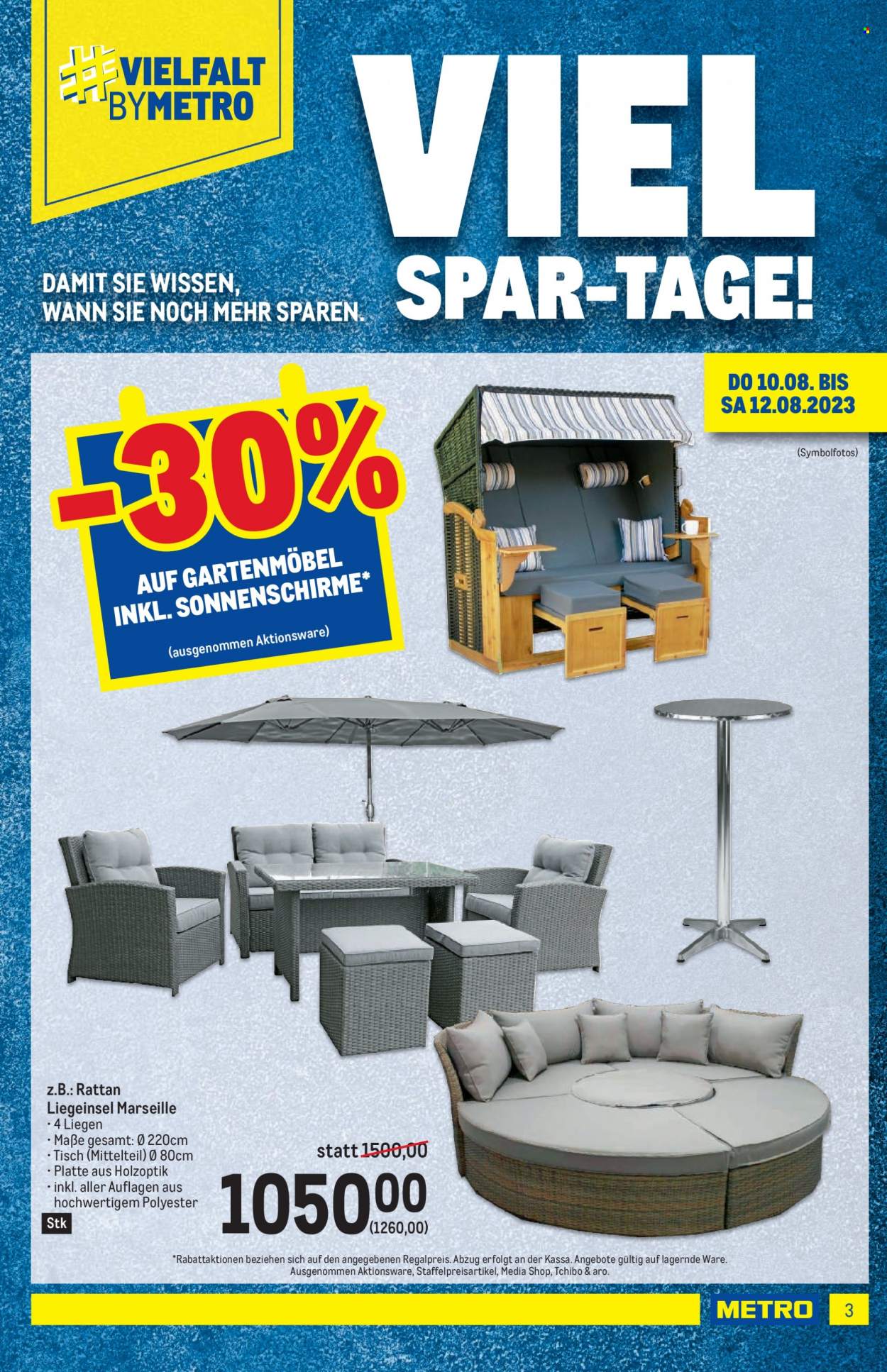Angebote Metro - 10.8.2023 - 23.8.2023. Seite 3