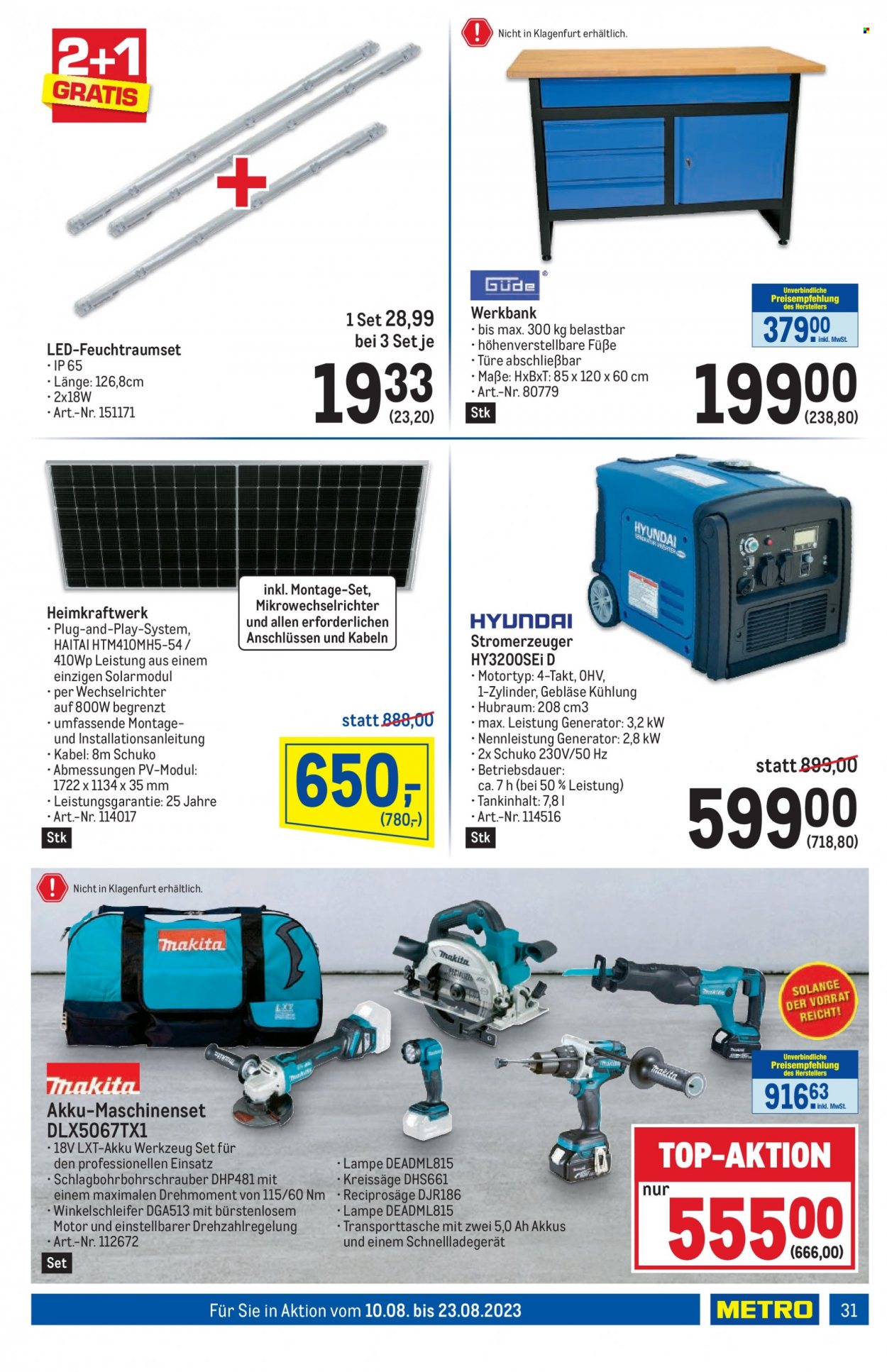 Angebote Metro - 10.8.2023 - 23.8.2023. Seite 31