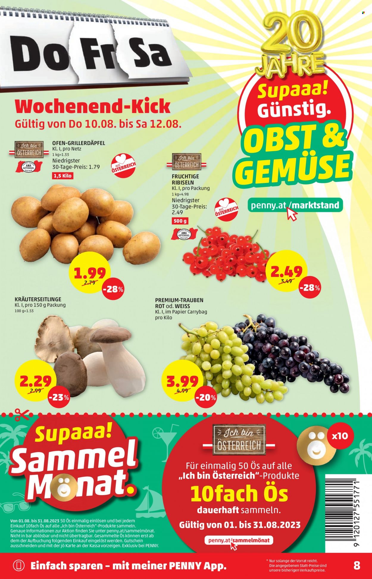 Angebote Penny - 10.8.2023 - 19.8.2023. Seite 8