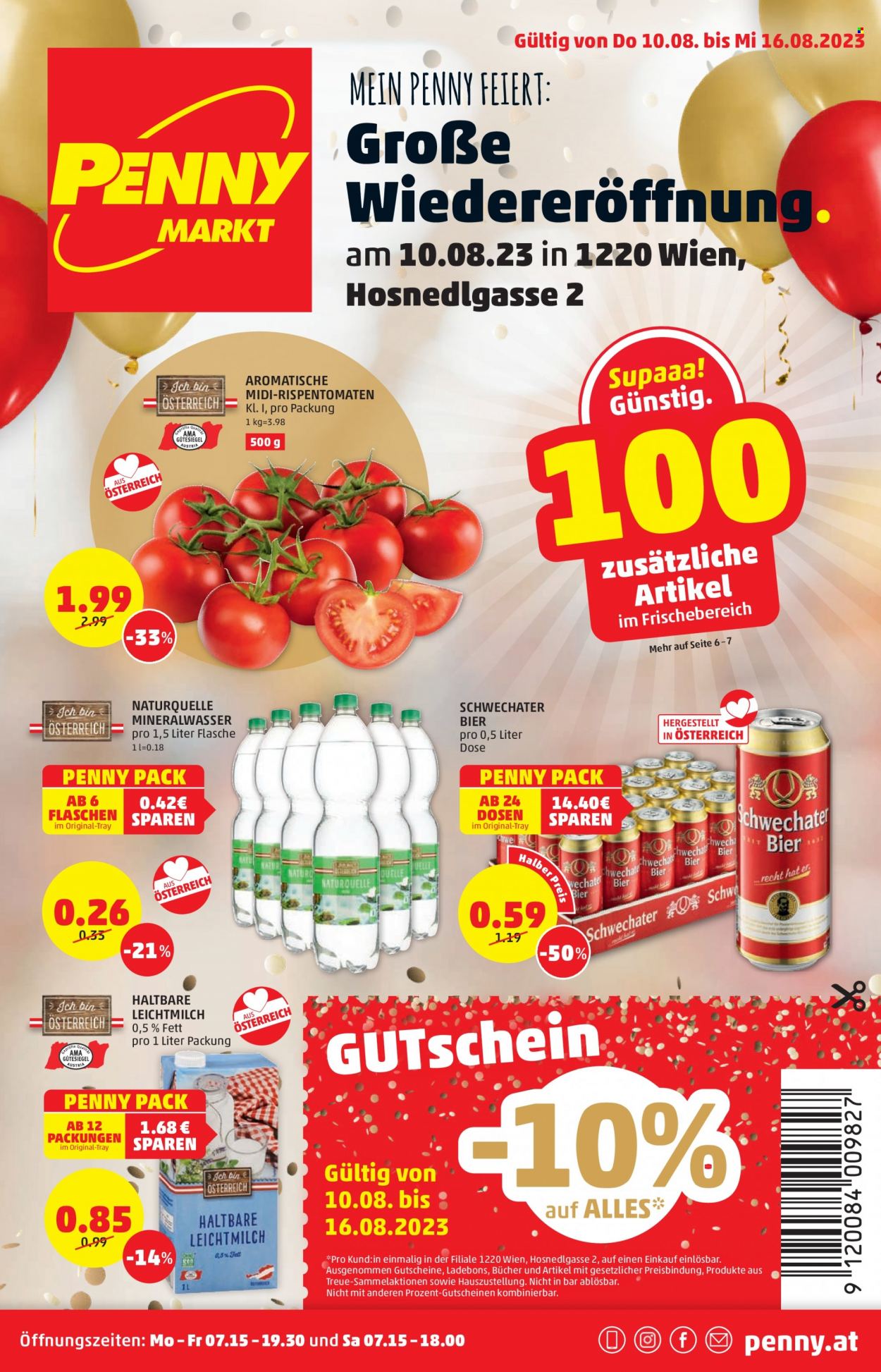 Angebote Penny - 10.8.2023 - 16.8.2023. Seite 1