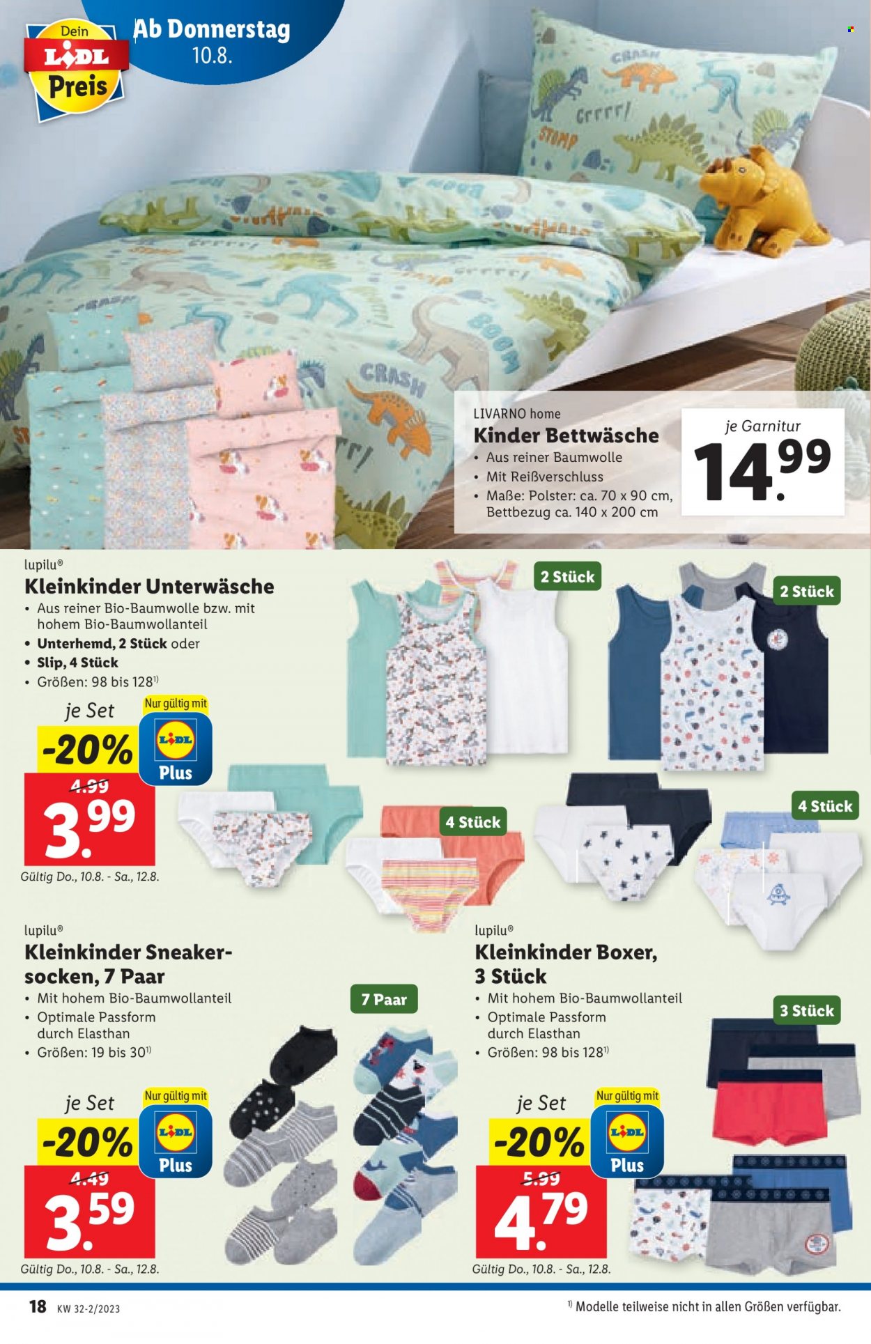 Angebote Lidl - 10.8.2023 - 16.8.2023. Seite 18