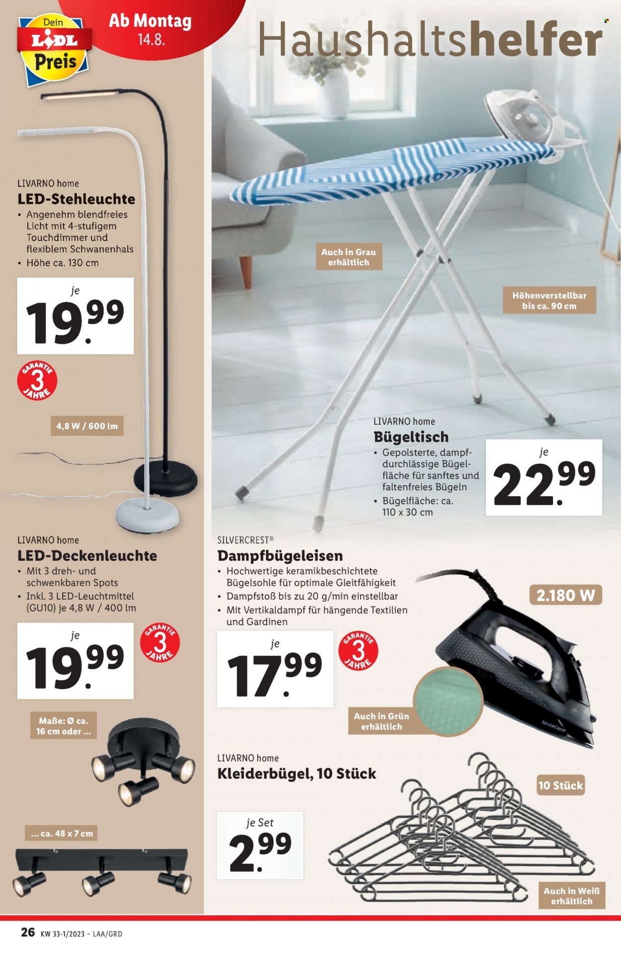 Angebote Lidl - 10.8.2023 - 16.8.2023. Seite 26