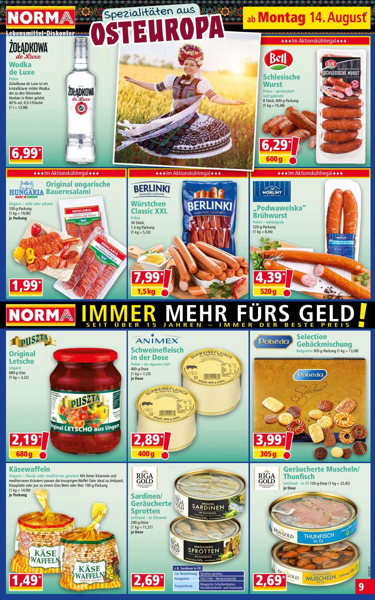 Angebote Norma - 14.8.2023 - 20.8.2023. Seite 9