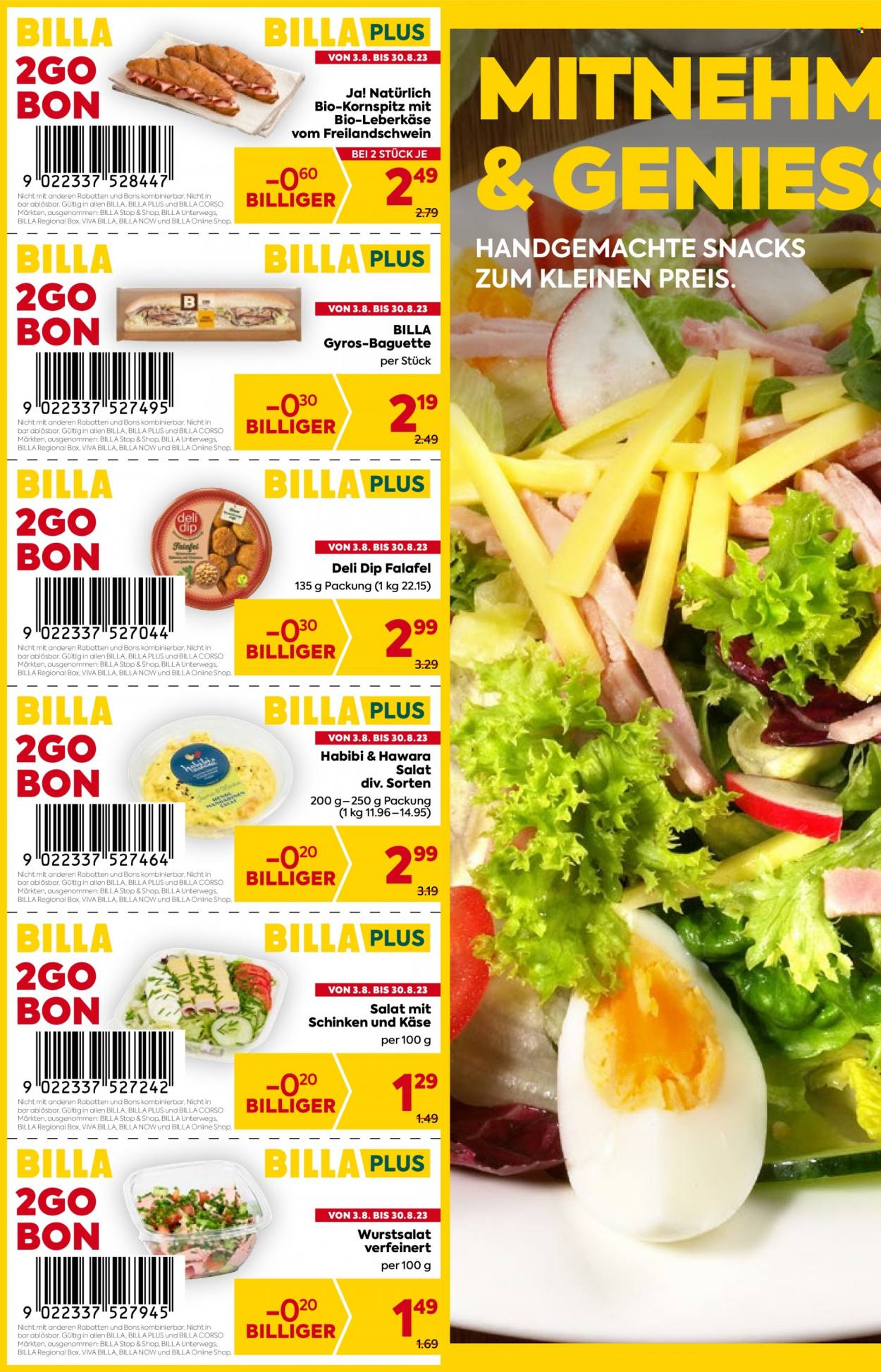 Angebote Billa - 3.8.2023 - 10.8.2023. Seite 2