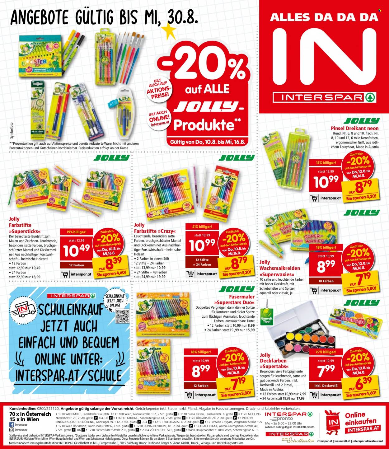 Angebote INTERSPAR - 10.8.2023 - 16.8.2023. Seite 12