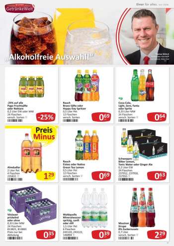 thumbnail - Vöslauer prickelnd oder ohne 0,33 Liter MW 24 Flaschen 813821 813865 Preis nur bei Abholung