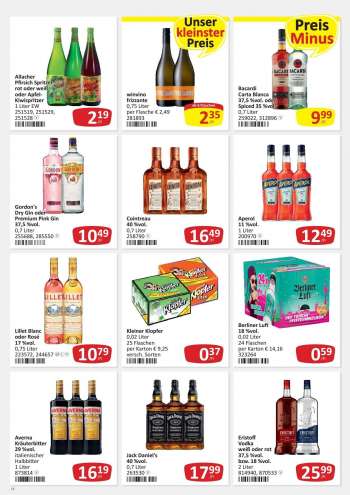 thumbnail - Kleiner Klopfer 0,02 Liter 25 Flaschen per Karton € 9,25 versch . Sorten