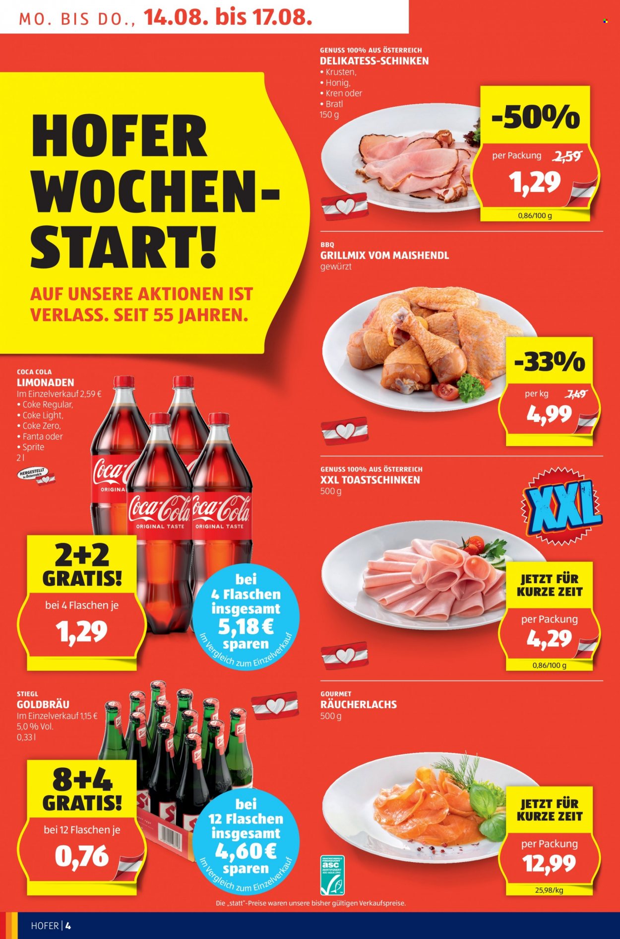 Angebote Hofer - 11.8.2023 - 17.8.2023. Seite 4