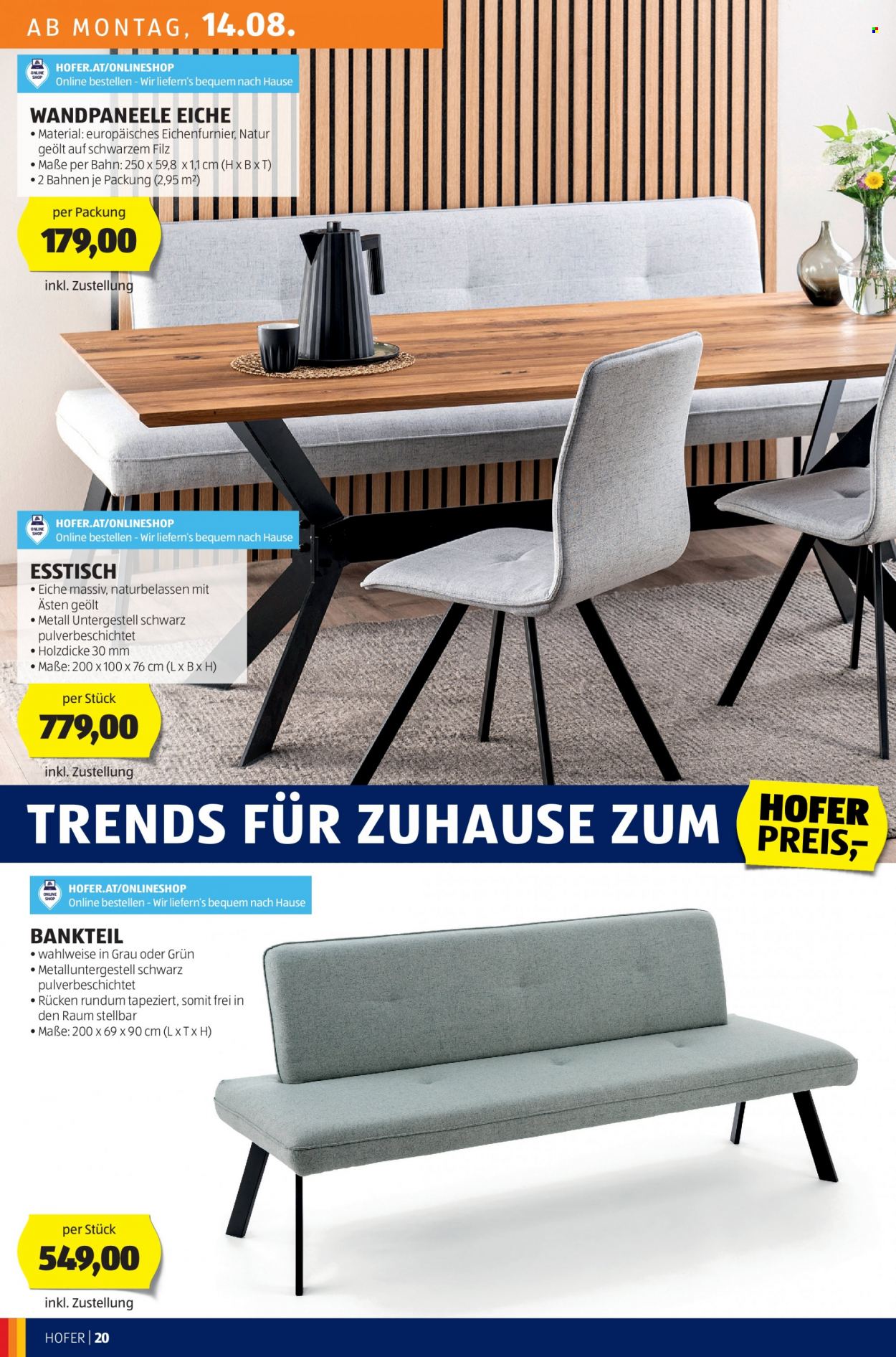 Angebote Hofer - 11.8.2023 - 17.8.2023. Seite 22