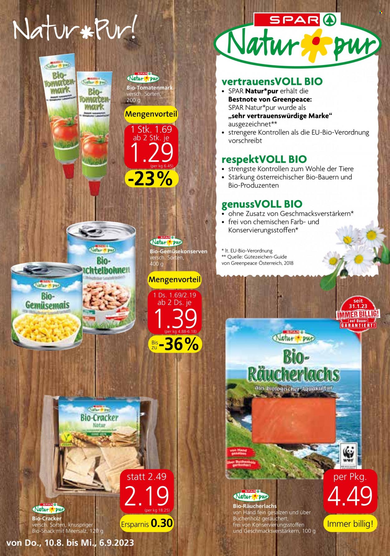 Angebote INTERSPAR - 10.8.2023 - 16.8.2023. Seite 13