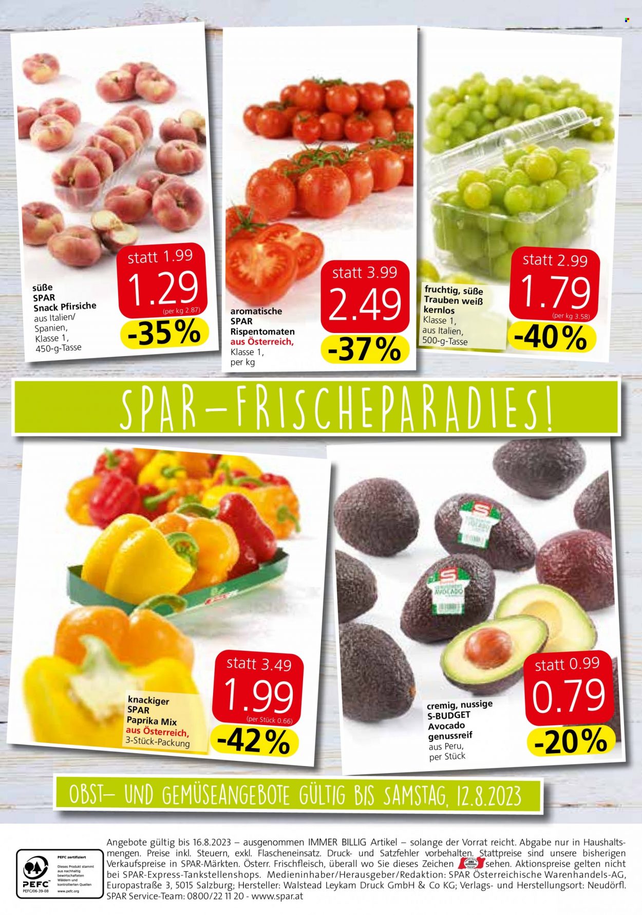 Angebote INTERSPAR - 10.8.2023 - 16.8.2023. Seite 20