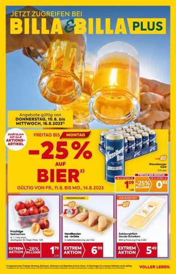Angebote Billa - 10.8.2023 - 16.8.2023.