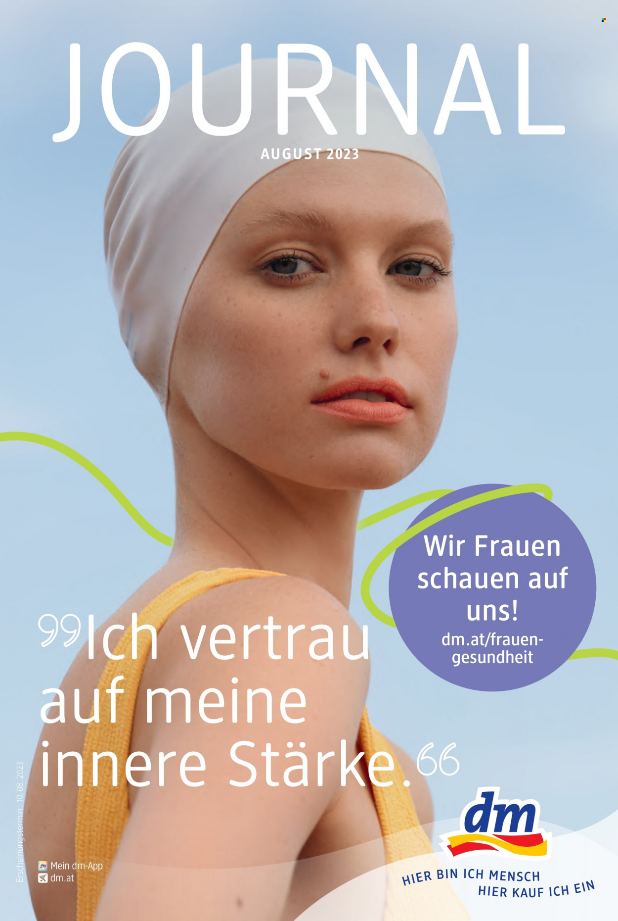 Angebote dm drogerie - 11.8.2023 - 31.8.2023. Seite 1