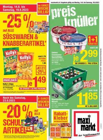 Angebote Maximarkt - 14.8.2023 - 19.8.2023.