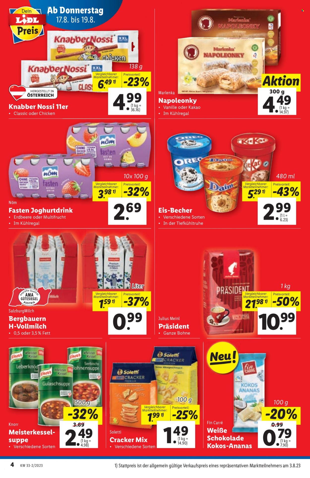 Angebote Lidl - 17.8.2023 - 23.8.2023. Seite 4
