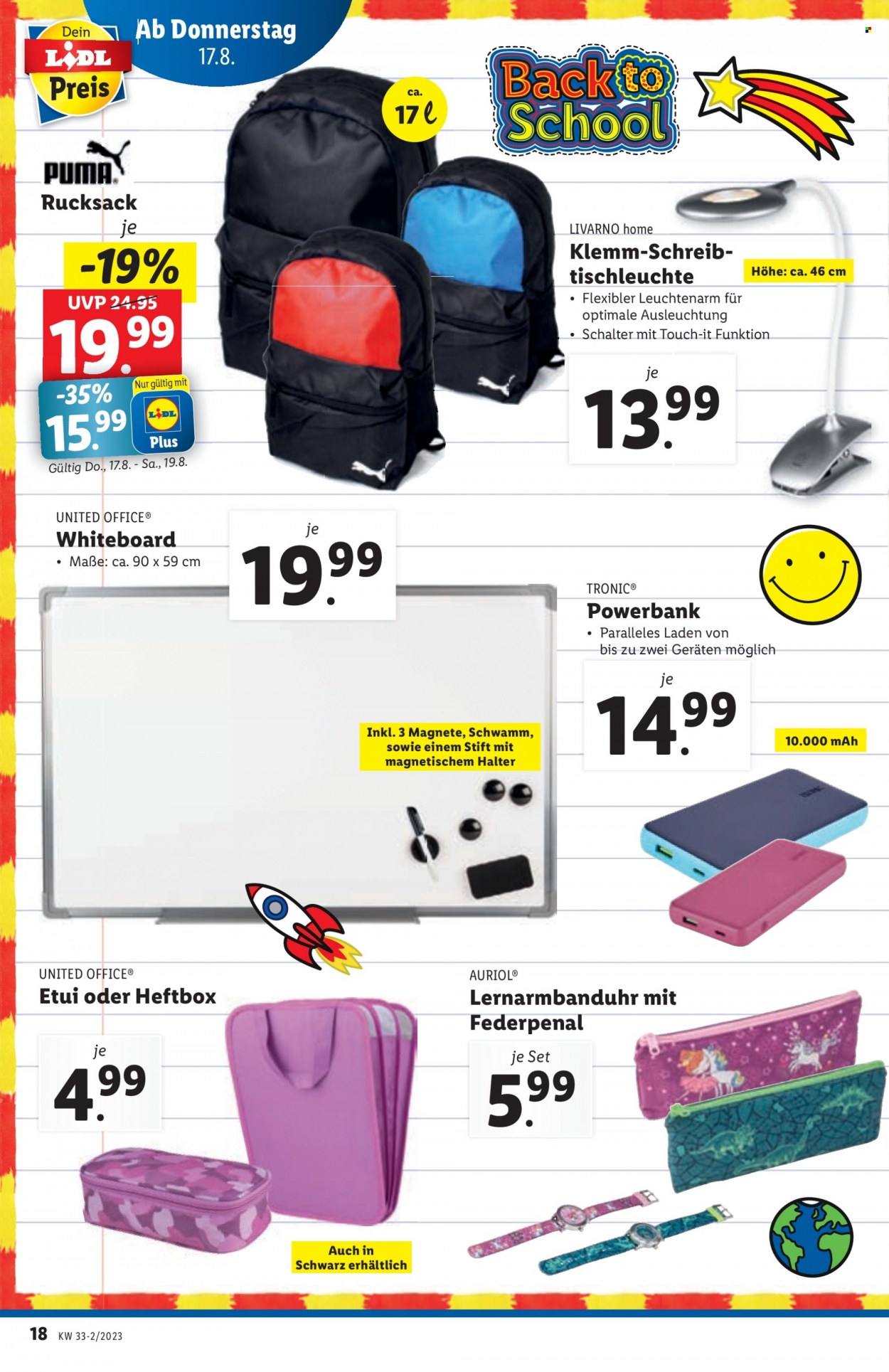 Angebote Lidl - 17.8.2023 - 23.8.2023. Seite 18