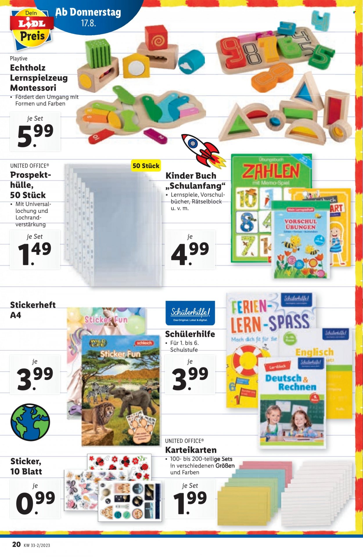 Angebote Lidl - 17.8.2023 - 23.8.2023. Seite 20