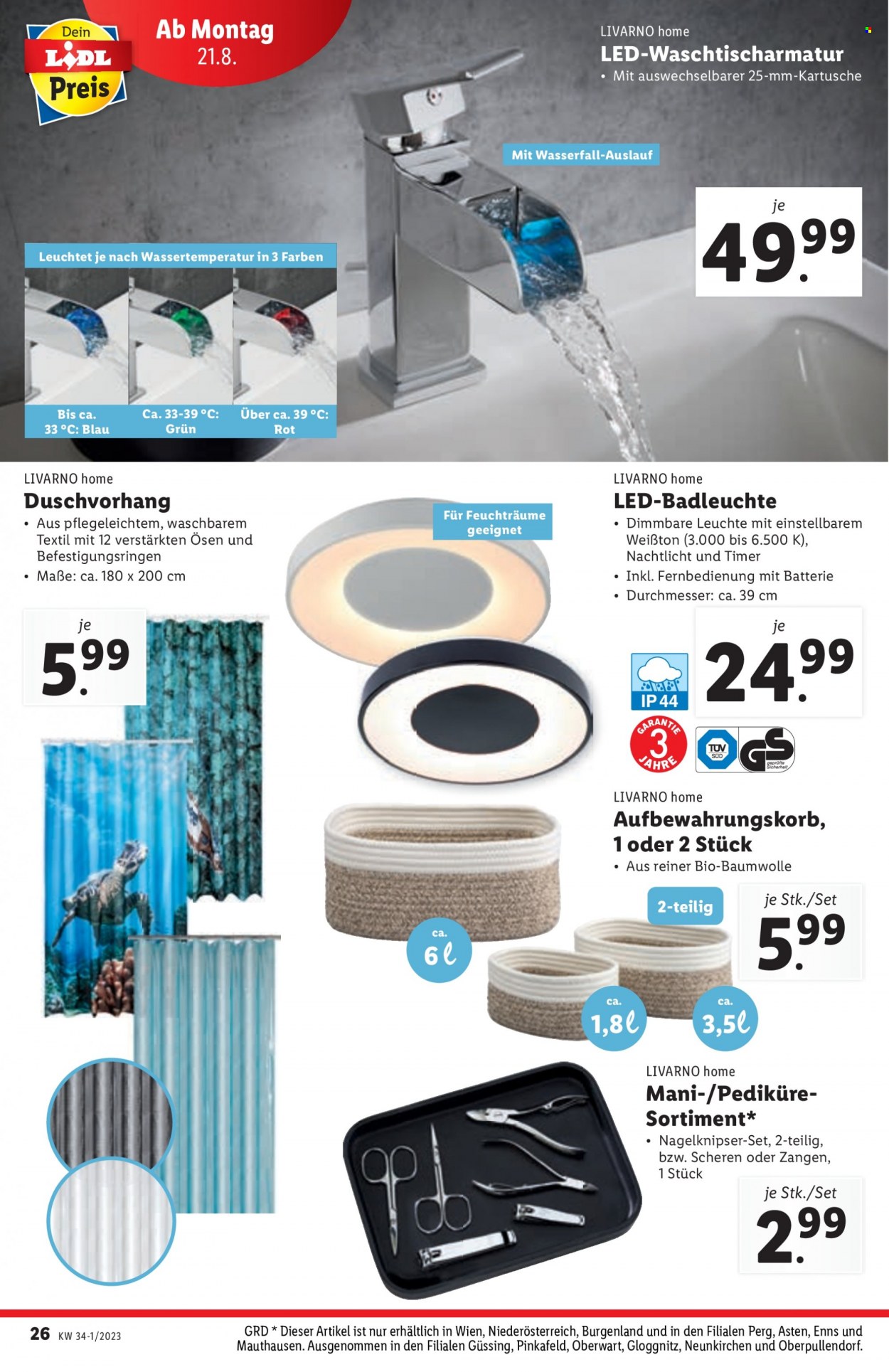 Angebote Lidl - 17.8.2023 - 23.8.2023. Seite 26