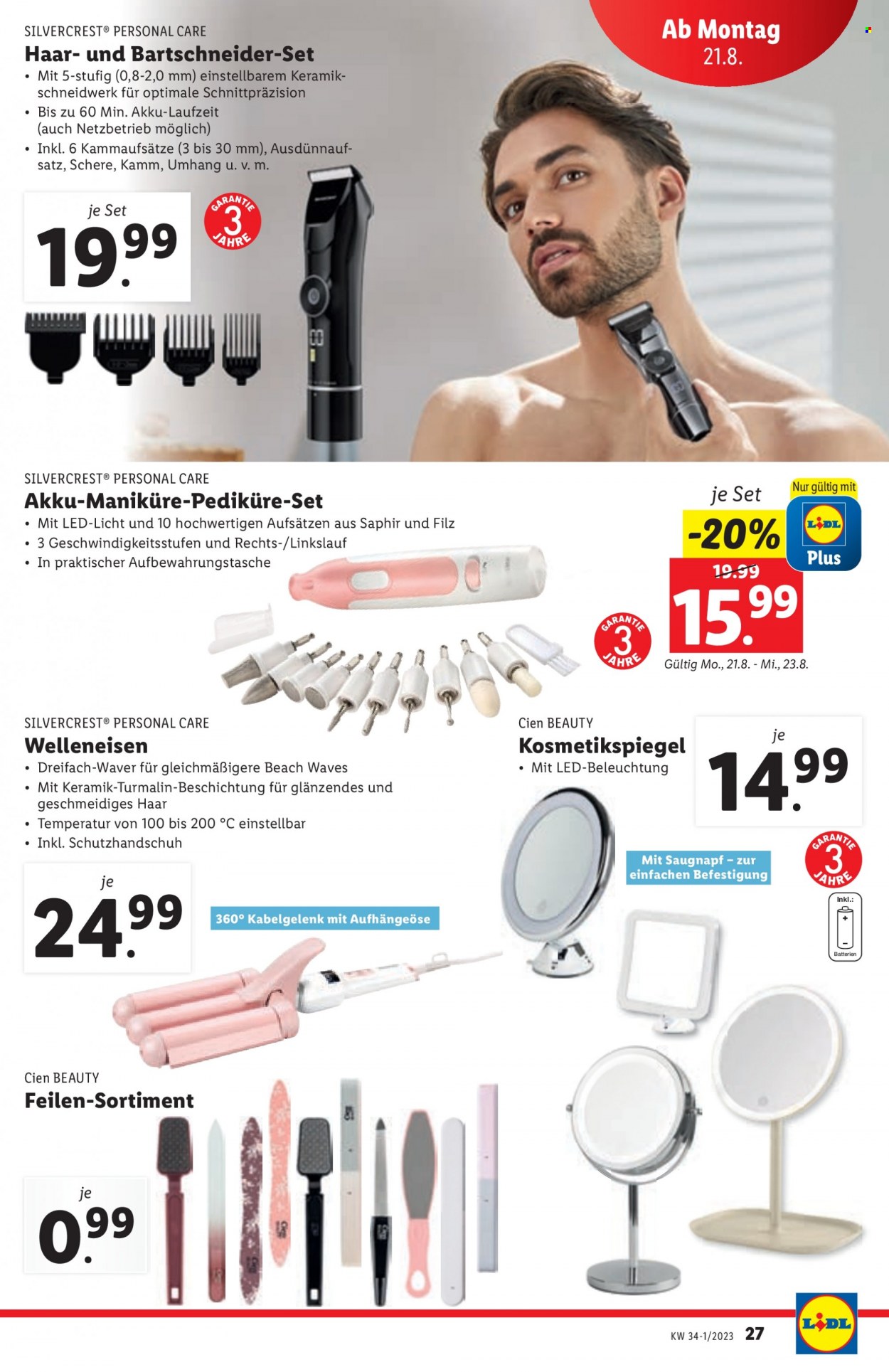 Angebote Lidl - 17.8.2023 - 23.8.2023. Seite 27
