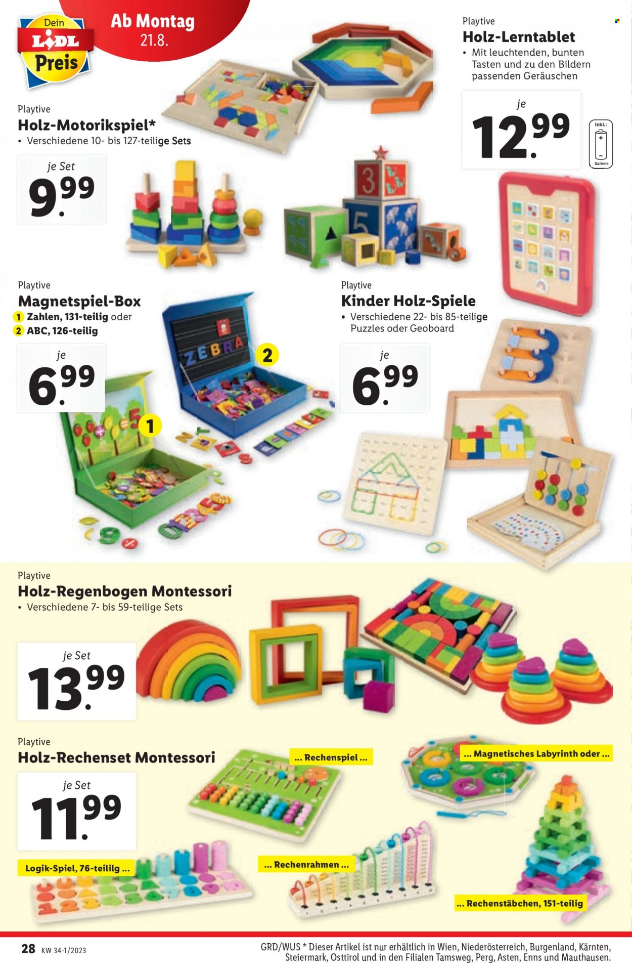 Angebote Lidl - 17.8.2023 - 23.8.2023. Seite 28