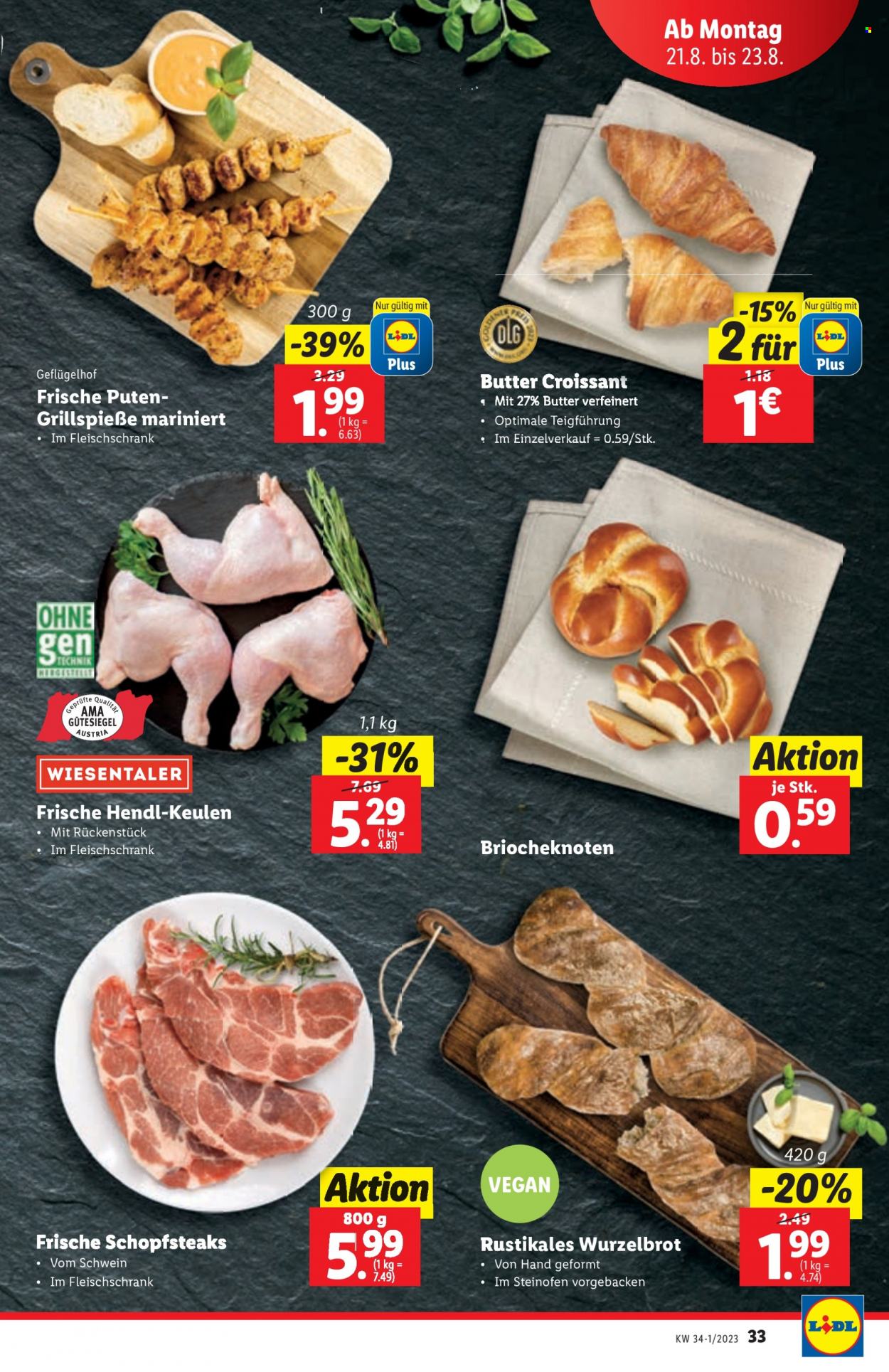 Angebote Lidl - 17.8.2023 - 23.8.2023. Seite 33